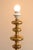 Mid-Century Modern Swedish Brass Bobbin Table Lamp, Set of 2 For Sale - Image 3 of 18