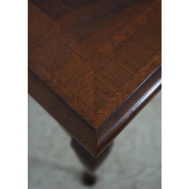 Baker Model 8868 Colonial Williamsburg Walnut Lowboy Dressing Table For Sale - Image 11 of 18