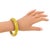1950s Bakelite Bracelet Bangle Vanilla and Chocolate Marble For Sale - Image 5 of 7