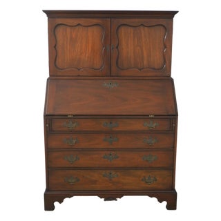 Kittinger Cw-1 Colonial Williamsburg Mahogany Desk For Sale