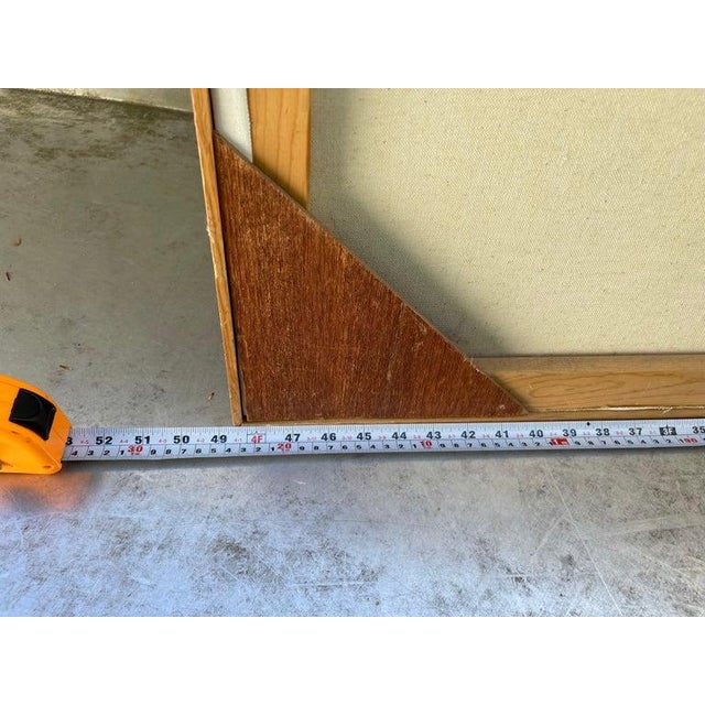 Very Large Abstract Expressionist Cow Painting For Sale - Image 10 of 12