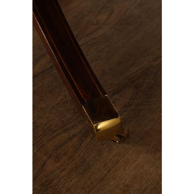 Federal Style Double Pedestal Mahogany Dining Table For Sale - Image 12 of 18