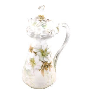 1920s Reinhold Schlegelmilch Rs Prussia Chocolate Pot For Sale