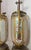 Pair of Large Antique Moser Bronze Mounted Cut to Clear Gilt Glass Table Lamps For Sale - Image 11 of 15