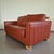 Art Deco Leather Sofa For Sale - Image 4 of 7