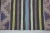 Brown Late 20th Century Rustic Style Turkish Stripe Design Ethnic Wool Kilim Rug For Sale - Image 8 of 13