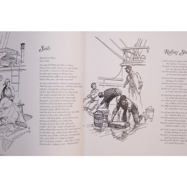 In Praise of Sailors - A Nautical Anthology of Art, Poetry and Prose For Sale - Image 4 of 6