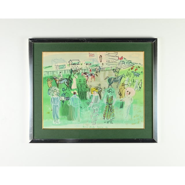 Charles Sorlier after Raoul Dufy, Epsom 39, 1960s, Lithograph For Sale - Image 13 of 13