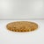 Bamboo trivet, 20th century Dimensions: Diameter: 20 cm Height: 1 cm Good overall condition, vintage item, shows signs of...