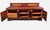 Mid 20th Century Monumental Carved Baroque Style Credenza With Figured Wood Panels — 102″ Wide For Sale - Image 11 of 12