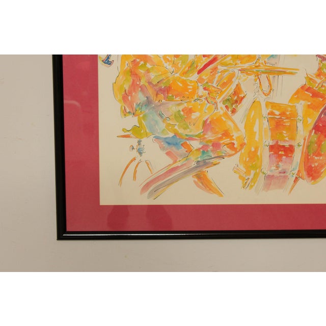Michael Smiroldo Watercolor Painting, Jazz Band For Sale - Image 12 of 12