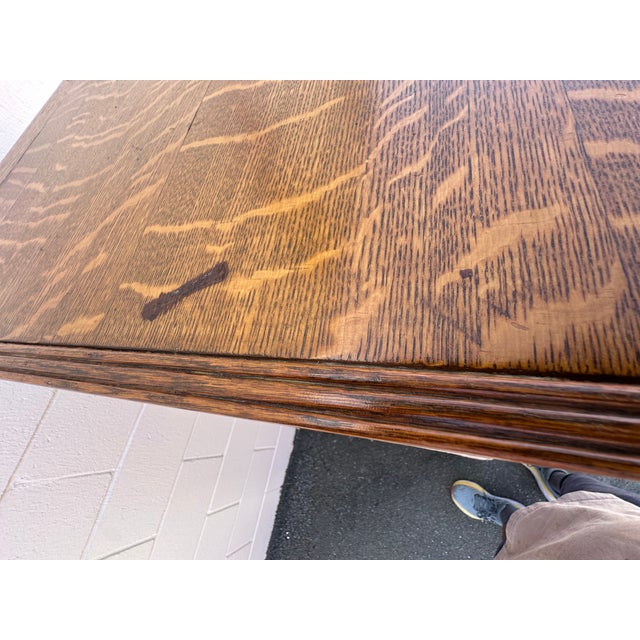 Antique Five Drawer Oak and Brass File Cabinet Yawman & Frbe MFG Co. For Sale - Image 18 of 18