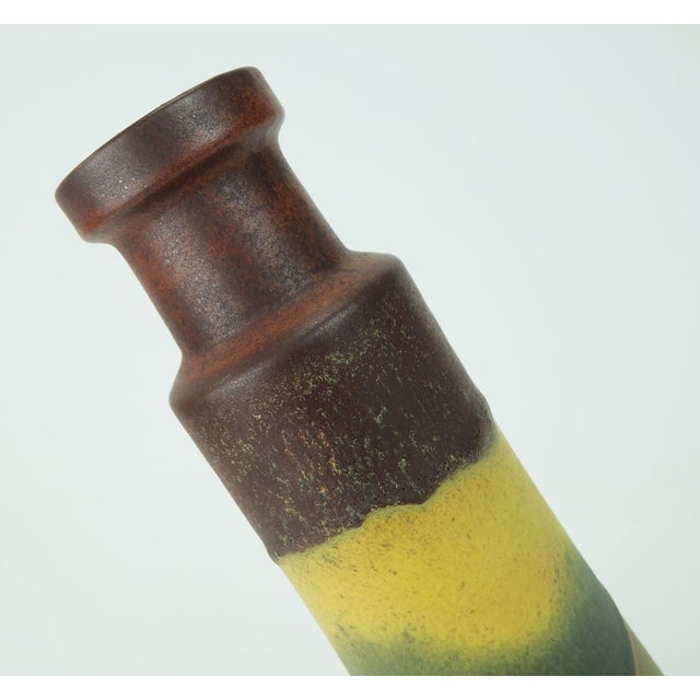 Brown Vintage Vase from Scheurich Keramik, 1960s For Sale - Image 8 of 9