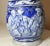 Antique Handmade Westerwald Blue and White German Pottery Lidded Tobacco Jar For Sale - Image 10 of 11