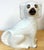 Large Pair Victorian Staffordshire Spaniel Dogs with Amber Glass Eyes, 1860s For Sale - Image 4 of 14