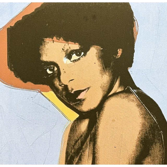 Andy Warhol (after) "Corice Arman" print, size 60 x 60 cm, plate signed bottom right, numbered with pencil on heavy paper,...