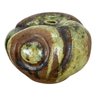 Abstract Fruit Ceramic Studio Pottery Vase from Gerhard Liebenthron, 1977 For Sale