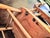 Antique Child's Oak Rocker For Sale - Image 4 of 16