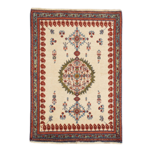 Vintage Hand-Knotted Persian Lori Rug 3'5" X 5'