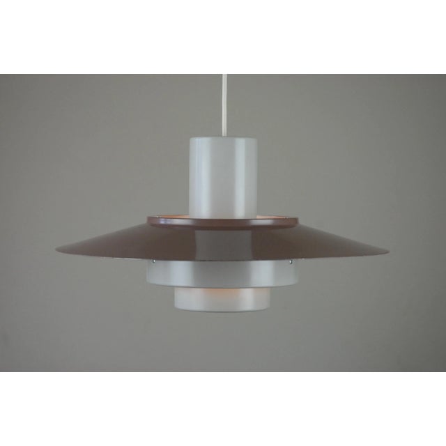 Metal Falcon Pendant Lamp by Andreas Hansen for Fog & Mørup, Denmark, 1960s For Sale - Image 7 of 11