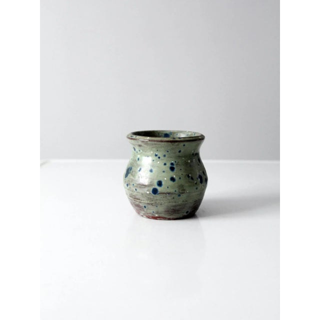 Vintage Studio Pottery Vase For Sale - Image 6 of 9