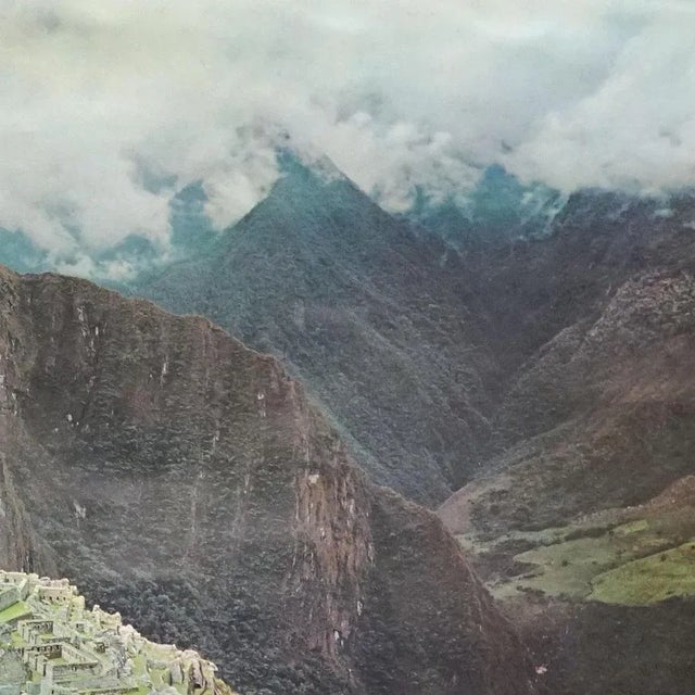 Macchu Picchu Inca City Peru Photo Poster, 1970s For Sale - Image 3 of 6