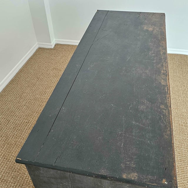 Antique Ebonized Pine Chest of Drawers - Circa 1830 For Sale - Image 10 of 18