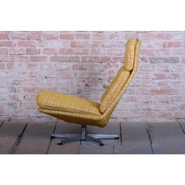 Mid-Century Swivel Chairs attributed to Gerald Neusser, Czech, 1960s, Set of 2 For Sale - Image 3 of 18