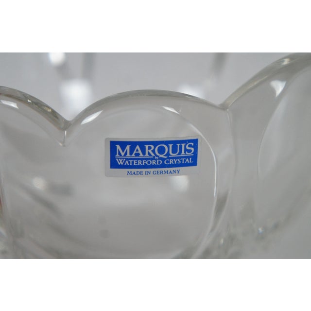 Vintage Waterford Marquis Crystal Cut Romance Heart Bowl Candy Dish, Signed Germany For Sale - Image 6 of 9