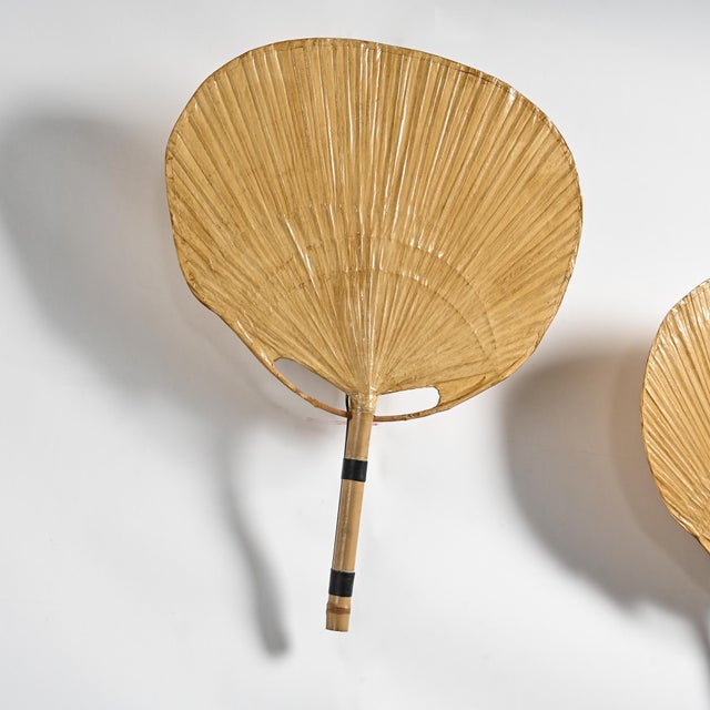 Uchiwa II Wall Lights by Ingo Maurer for Design M, 1973, Set of 2 For Sale - Image 9 of 16