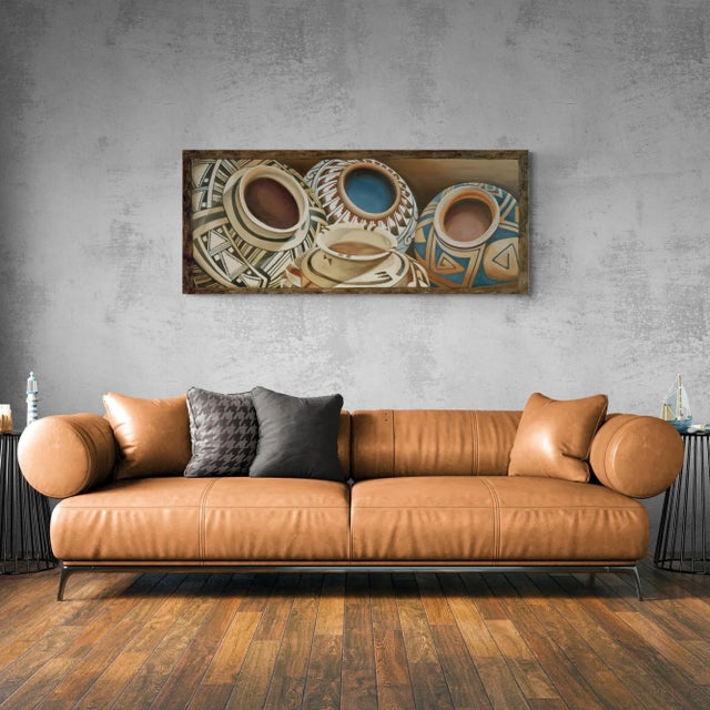 As an artisan herself, Judith collected and greatly admired the pottery of the Pueblos near her Santa Fe studio. Here, the...
