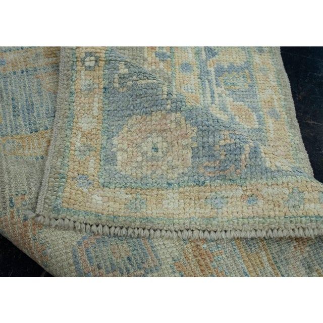 Textile Turkish Oushak Rug 2'1" x 3'6" #17305 For Sale - Image 7 of 8