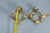 Empire French Brass and Bronze Three-Light Wall Sconces, 1920s, Set of 2 For Sale - Image 18 of 18