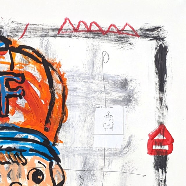 Tokyo Slugger - Original Pop Street Art Acrylic Painting on Cardstock by Gary John For Sale - Image 4 of 6