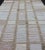 Textile Gray Geometric Stripe Block Rug by Keivan Woven Arts, 3'0 X 5'0 For Sale - Image 7 of 10