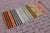 1960s Rustic Style Handmade Stripe Design Oushak Kilim Rug For Sale - Image 9 of 11
