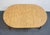 Late 20th Century Tell City Furniture Solid Hard Rock Maple 65" Oval Dining Table For Sale - Image 5 of 11