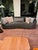 Boho Chic Maiden Home - The Chelsea Sofa in Performance Velvet Slate For Sale - Image 3 of 3