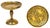 Pair of Japanese Meiji Miniature Gold Maki-e Lacquer Takatsuki Stands For Sale - Image 11 of 11