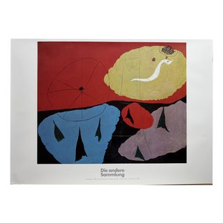 Landscape Museum Poster by Joan Miró, 2007 For Sale