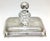 Charles Boyton English Sterling Inkwell on Tray For Sale - Image 4 of 11
