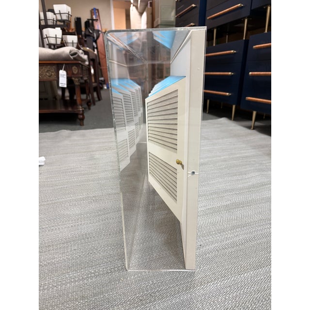 White Circa 2003 Patrick Hughes "Shutters" Original Art Work, Signed For Sale - Image 8 of 12