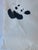 1970s Vintage Chinese Brush Painting of Panda Family by j.p. Gaston - Sumi-E Style Wildlife Ink Art on Rice Paper. For Sale - Image 5 of 9