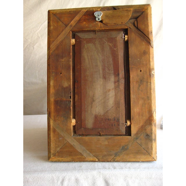 Portrait of a Lady Holding a Bird French Oil Painting Alfred Henri Darjou For Sale - Image 15 of 17