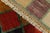 Textile Vintage Gabbeh Turkish Rug With Polychromatic Squared Pattern - Rug & Kilim For Sale - Image 7 of 8