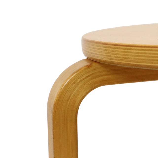 Wood Vintage Frosta Stools in Beech Wood from Ikea, 1990s, Set of 2 For Sale - Image 7 of 18