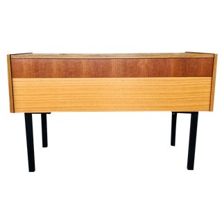 Mid-Century Storage Cabinet on Metal Legs, 1970s For Sale