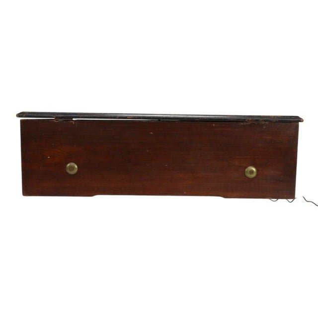 Antique Swiss Rosewood, Marquetry Inlay & Ebonized Cylinder Music Box C1890 For Sale - Image 9 of 11