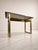 Mid-Century Italian Brass Desk and Chair, 1970s, Set of 2 For Sale - Image 10 of 14