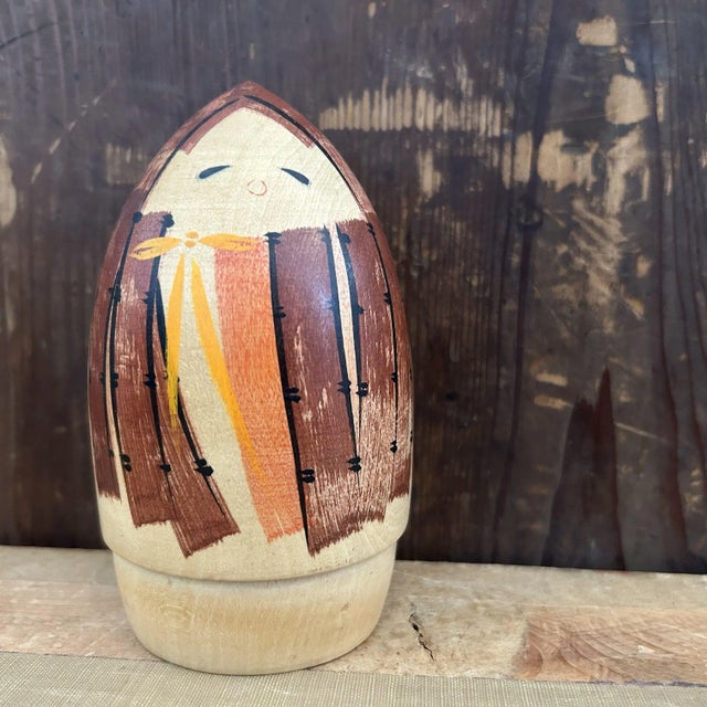 Vintage Kokeshi Mino by Shūho, 1970s For Sale - Image 10 of 10